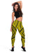 Polynesian Tradition Yellow Hawaii Women's Leggings AH - Polynesian Pride