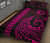 Personalized - Hawaii Quilt Bed Set - Hawaii Polynesian Quilt Bed Set - Pink - Polynesian Pride