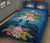 Fiji Quilt Bed Set - Turtle Hibiscus Tapa Patterns - Polynesian Pride