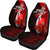 Wallis and Futuna Polynesian Car Seat Covers - Coat Of Arm With Hibiscus - Polynesian Pride