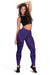 Polynesian Hawaiian Style Tribal Tattoo Violet Hawaii Women's Leggings AH - Polynesian Pride