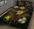 Hawaii Kanaka Turtle Plumeria Polynesian Quilt Bed Set - Royal - AH - Polynesian Pride