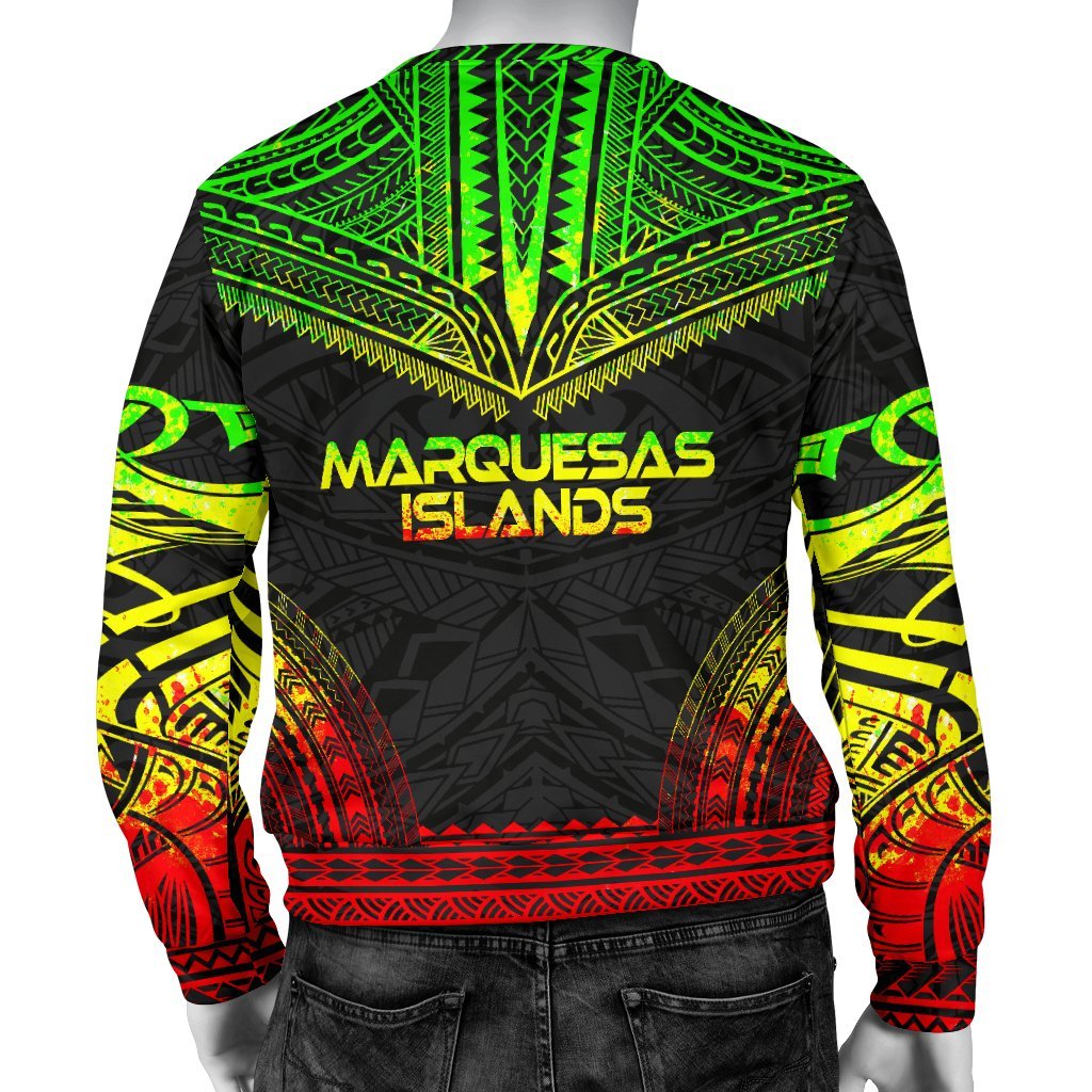 Marquesas Islands Sweater - Polynesian Chief Reggae Version - Polynesian Pride