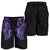 Maori Ta Moko Men Shorts New Zealand Pastel Purple - Polynesian Pride