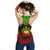 Samoa Women's Racerback Tank - Polynesian Chief Reggae Version - Polynesian Pride