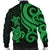 New Caledonia Men's Bomber Jacket - Green Tentacle Turtle - Polynesian Pride