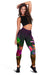 New Caledonia Polynesian Women's Leggings - Summer Hibiscus - Polynesian Pride