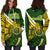 Cook Islands Women Hoodie Dress Style Turtle Rugby - Polynesian Pride