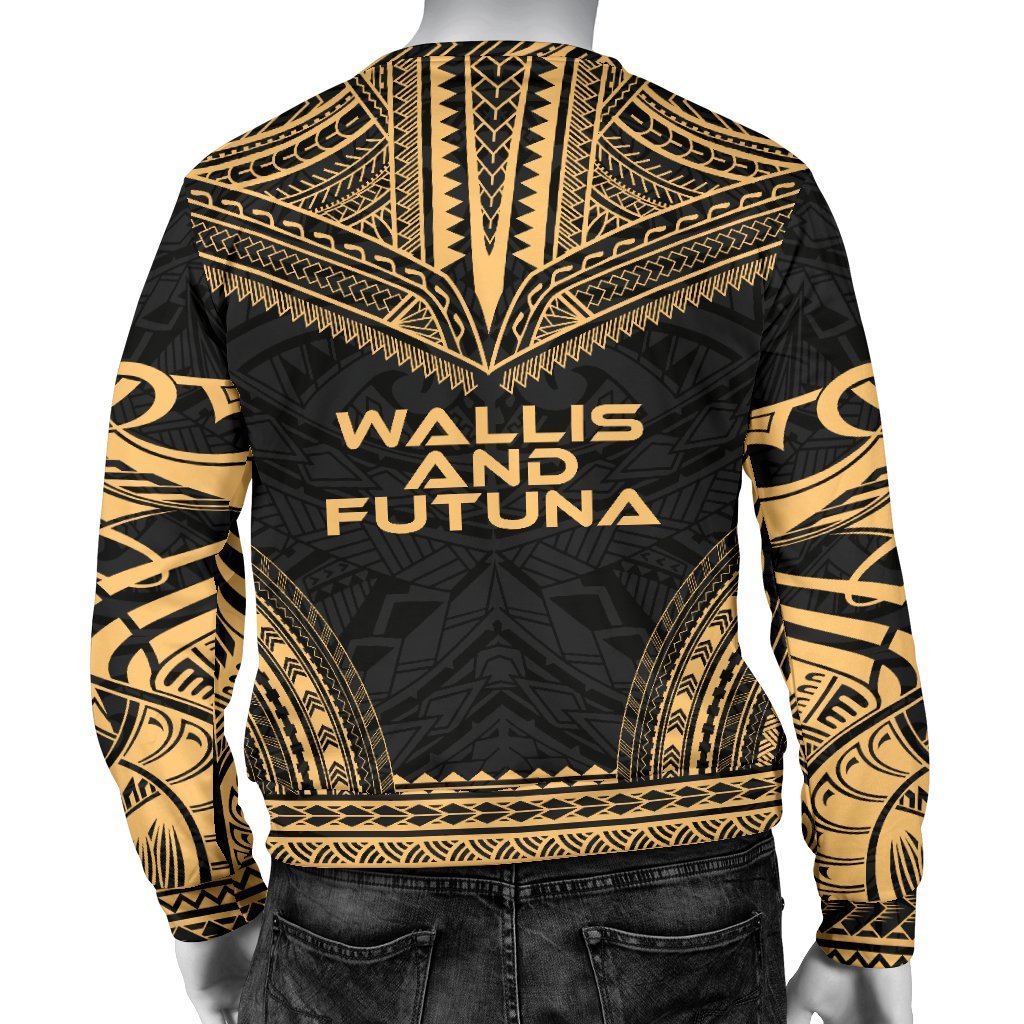 Wallis And Futuna Sweater - Polynesian Chief Gold Version - Polynesian Pride