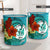 Niue Laundry Basket - Custom Personalised Tropical Flowers Style - Polynesian Pride