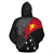 Papua New Guinea Pullover Hoodie Papua New Guinea Flag Coat of Arms Grunge Special - Polynesian Pride