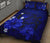 Hawaii Turtle Poly Tribal Quilt Bed Set - Blue - Polynesian Pride