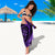 New Zealand Maori Mangopare Sarong Polynesian - Purple - Polynesian Pride