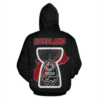 Guam Polynesian Zip up Hoodie Guaman Homeland - Polynesian Pride