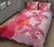 Hawaii Turtle Hibiscus Polynesian Quilt Bed Set - Pinky Style - AH - Polynesian Pride