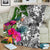 New Caledonia Custom Personalised Premium Blanket White - Turtle Plumeria Banana Leaf Crest - Polynesian Pride