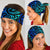 Light Maori Tattoo Bandana - Blue - Polynesian Pride