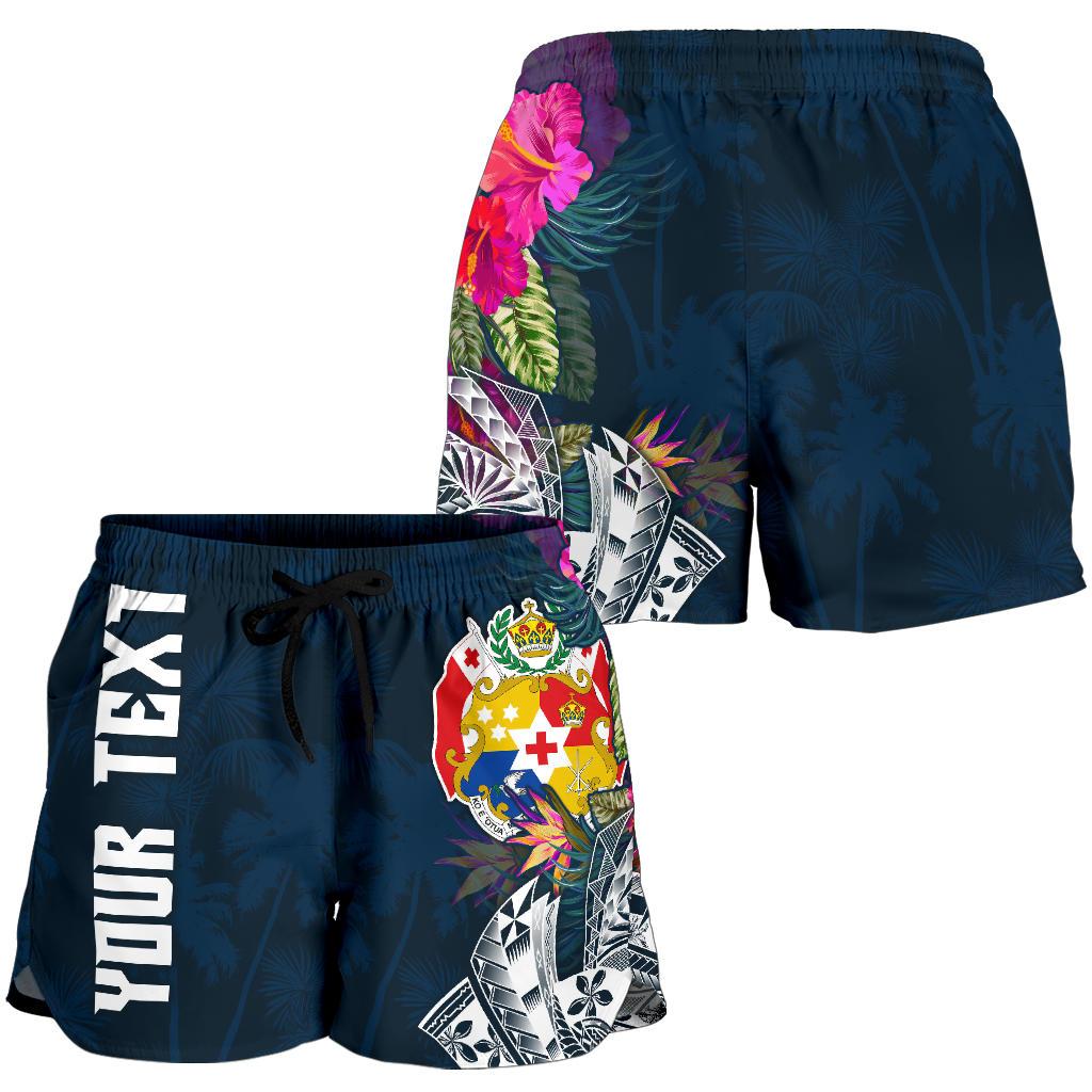 Tonga Custom Personalised Women's Shorts - Summer Vibes - Polynesian Pride