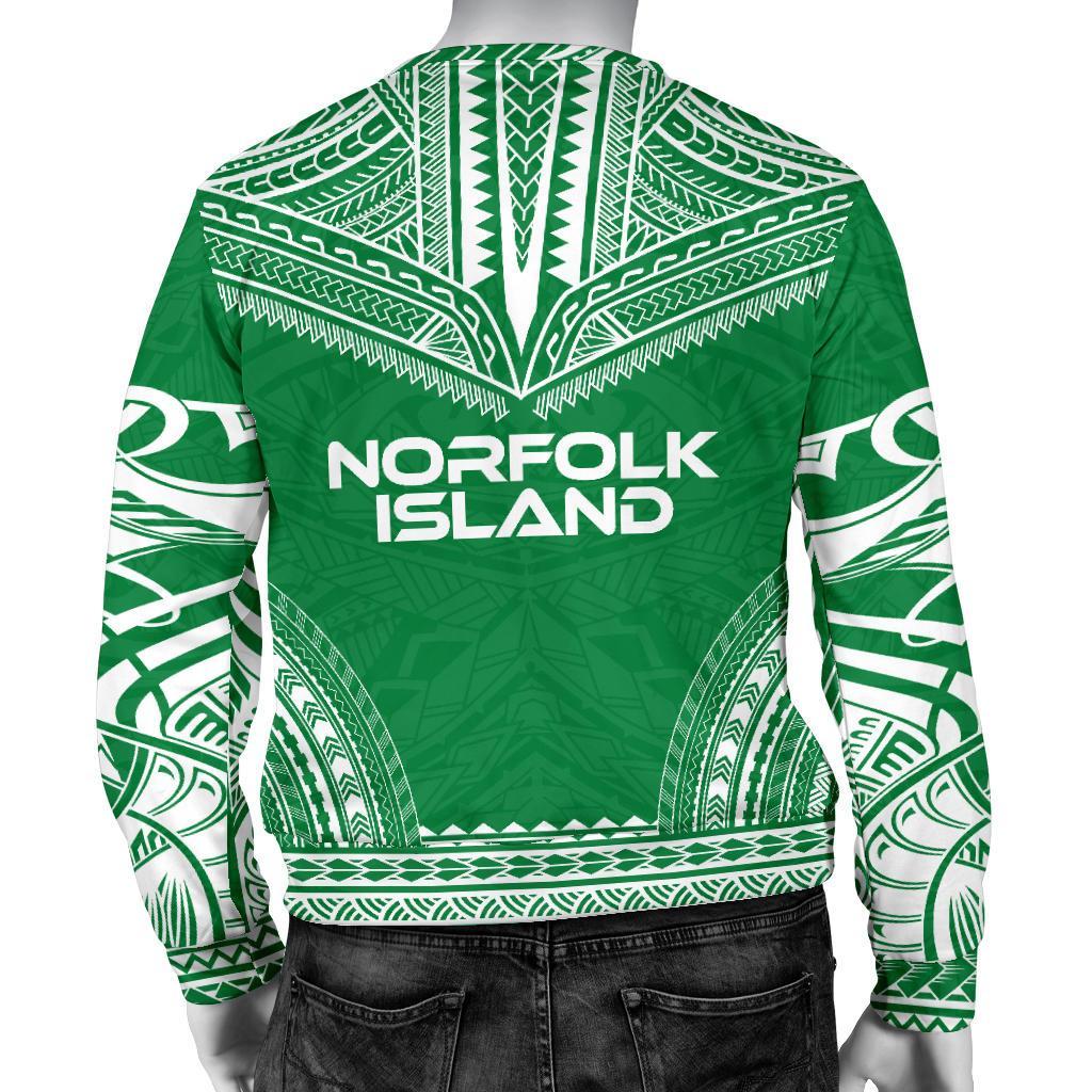 Norfolk Island Sweater - Polynesian Chief Flag Version - Polynesian Pride