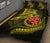 Hawaiian Polynesian Quilt Bed Set - Kanaka Maoli & Yellow Manta Ray Turtle Tentacle - Polynesian Pride