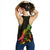 Papua New Guinea Polynesian Women Tank Top - Turtle With Blooming Hibiscus Reggae - Polynesian Pride