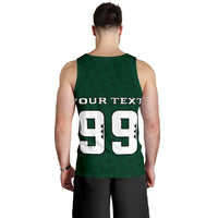 Personalize - Hawaii Warrior Football Men's Tank Top 2020 Champion AH - Polynesian Pride