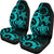 Cook Islands Car Seat Covers - Turquoise Tentacle Turtle - Polynesian Pride