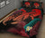 Hawaii Turtle Polynesian Tropical Quilt Bed Set - Ghia Style Red - Polynesian Pride