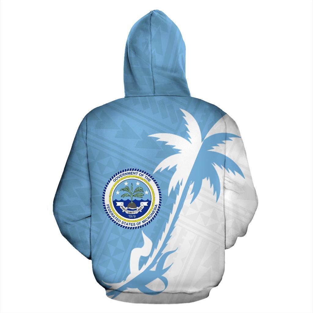 Federated States of Micronesia Hoodie Federated States of Micronesia Seal Coconut - Polynesian Pride