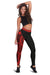 American Samoa Leggings - Red Tattoo - Polynesian Pride