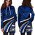 Samoa Hoodie Dress Polynesian Shark Tattoo - Polynesian Pride