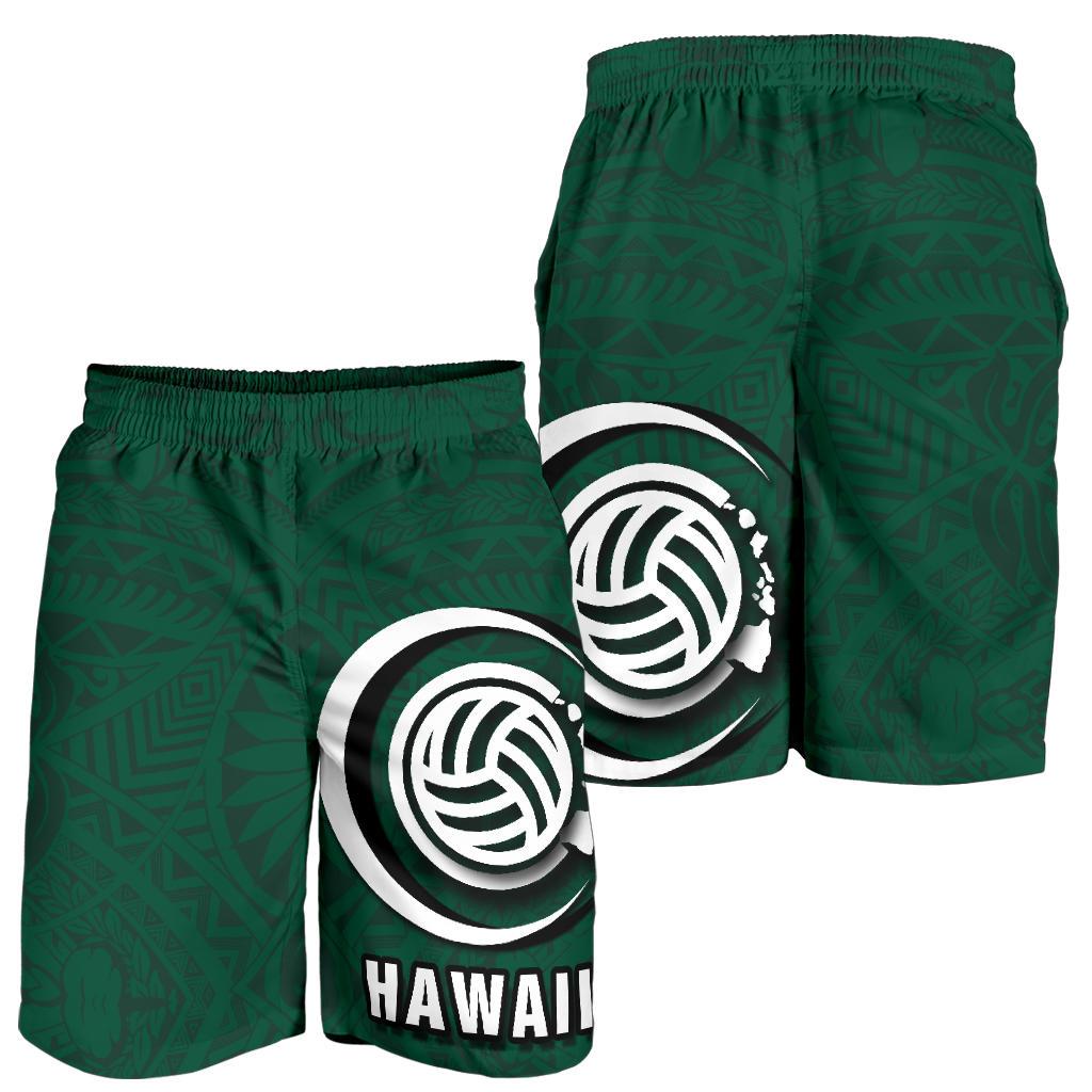 Polynesian Hawaii Men's Short - Volleyball Hawaii Map - Polynesian Pride