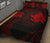 Hawaii Polynesian Turtle Quilt Bed Set Red - Polynesian Pride