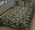 Tropical Monstera Leaf Green Mix Quilt Bed Set - Polynesian Pride