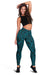 Polynesian Kakau Turtle Blue Hawaii Women's Leggings AH - Polynesian Pride