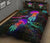 Kanaka Maoli (Hawaiian) Quilt Bed Set - Turtle And Jellyfish Colorful - Polynesian Pride