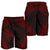 Wallis And Futuna Men's Shorts - Polynesian Chief Red Version - Polynesian Pride