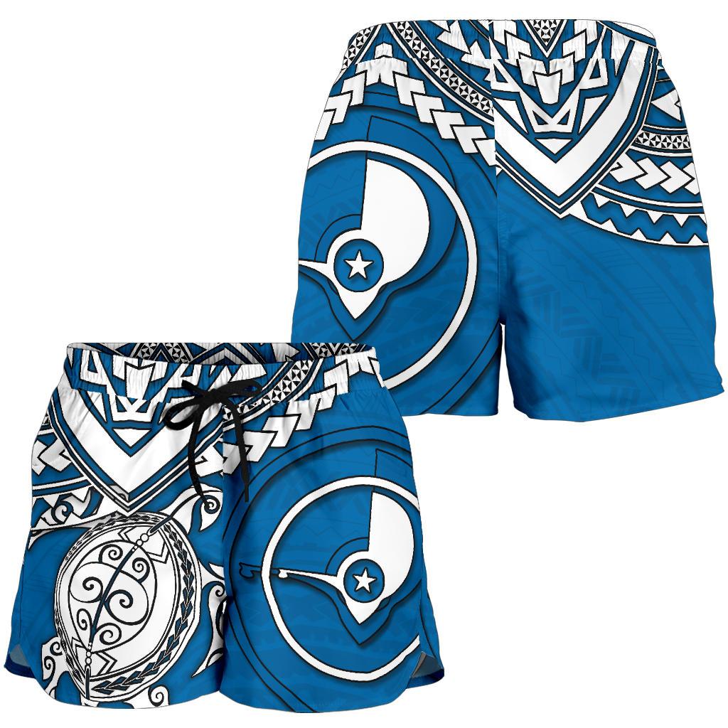 Yap Polynesian Shorts (Women) - Polynesian Turtle - Polynesian Pride