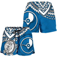 Yap Polynesian Shorts (Women) - Polynesian Turtle - Polynesian Pride