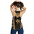 Hawaiian Kanaka Polynesian Women's Racerback Tank Active Gold - Polynesian Pride