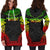 Norfolk Island Women's Hoodie Dress - Polynesian Reggae Chief - Polynesian Pride