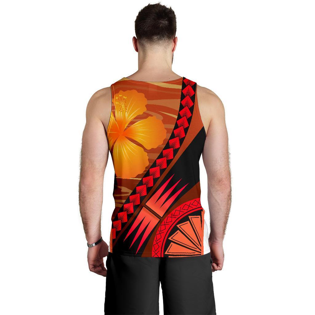 Austral Islands Polynesian Men Tank Top - Sport Style - Polynesian Pride