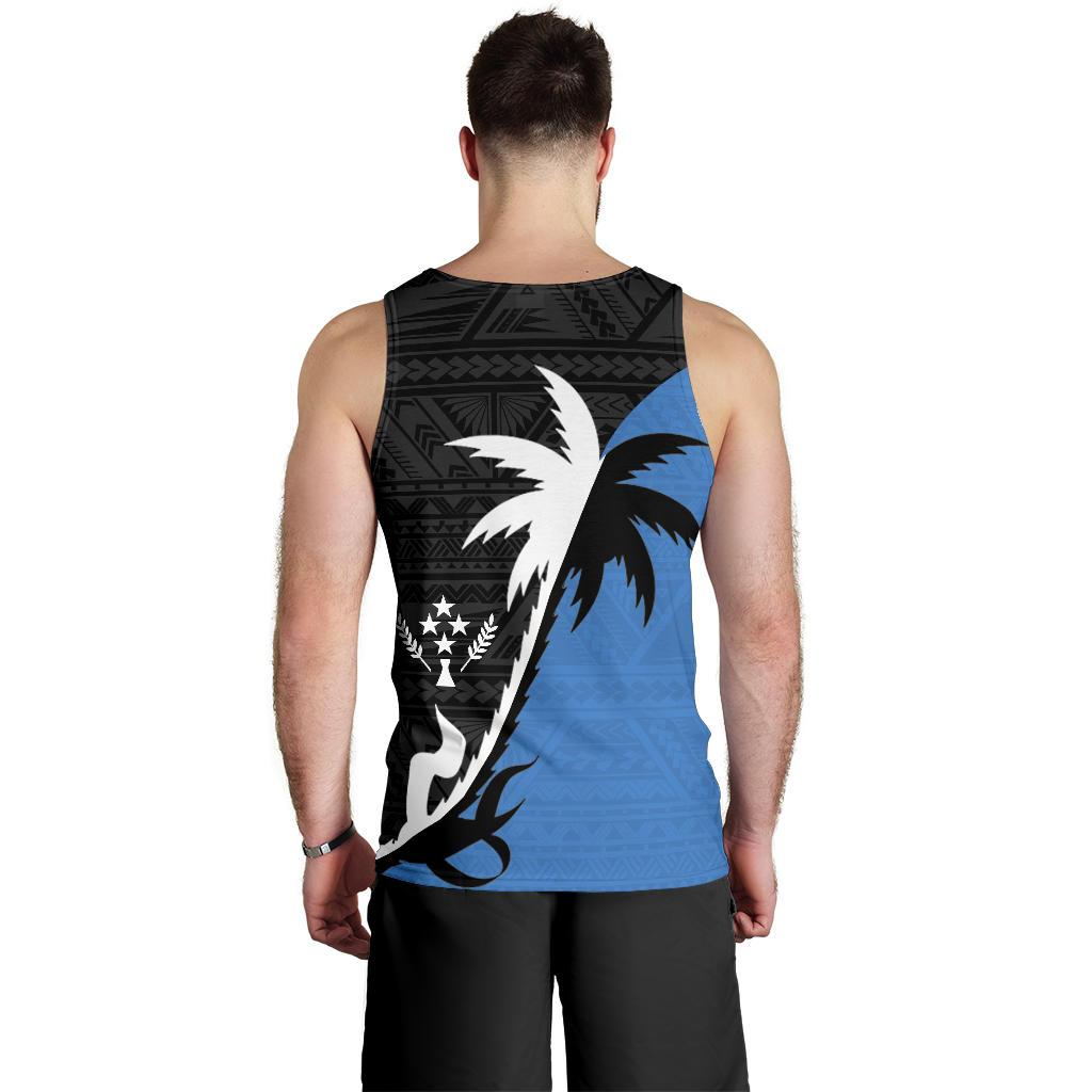 Kosrae Coconut Tree Men's Tank Top K4 - Polynesian Pride