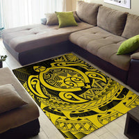 Hawaii Polynesian Turtle Rug - Yellow - Polynesian Pride