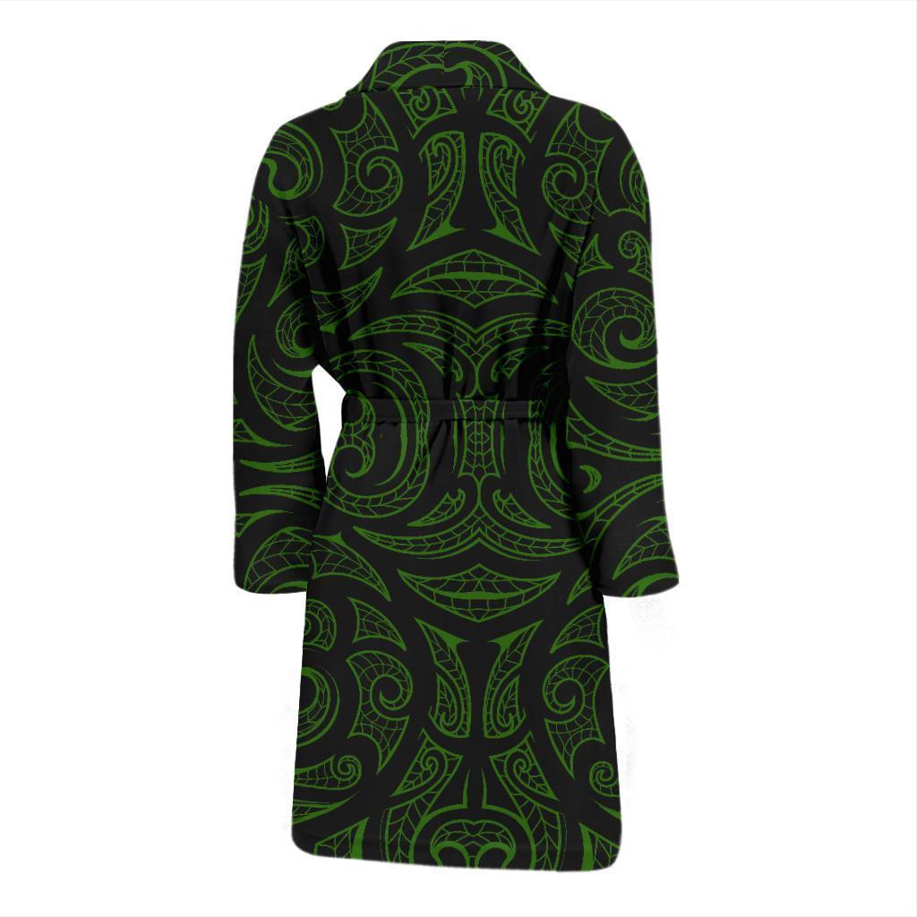 Maori Koru Men's Bath Robe - Polynesian Pride