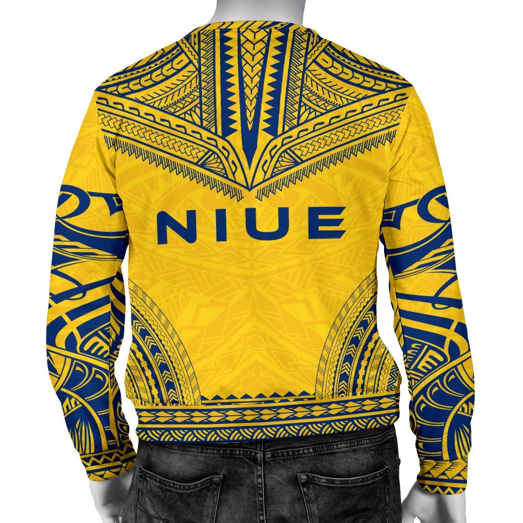 Niue Sweater - Polynesian Chief Flag Version - Polynesian Pride