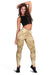 Polynesian Plumeria Mix Gold Hawaii Women's Leggings AH - Polynesian Pride