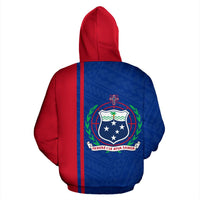 Samoa All Over Hoodie Polynesian Straight Version - Polynesian Pride