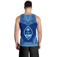 Guam Men's Tank Top - Polynesian Chief Flag Version - Polynesian Pride