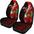 Pohnpei Micronesia Custom Personalised Car Seat Covers - Coat Of Arm With Hibiscus - Polynesian Pride